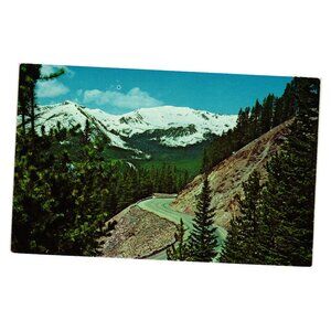 Vintage Postcard Never Summer Range Rocky Mt National Park Trail Ridge Road